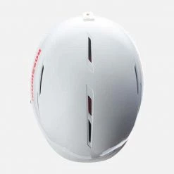 Rossignol Ski Helmets Unisex Helmet Hero Slalom Impacts -Alpine Ski Sales Store rklh106 hero slalom impacts white with chinguard rgb72dpi 04