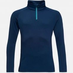 Rossignol T-Shirt & Tops Men's Classique 1/2 Zip Layer BLUE