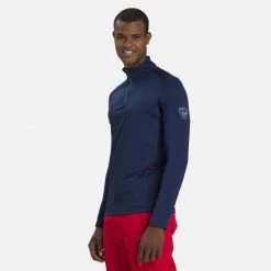 Rossignol T-Shirt & Tops Men's Classique 1/2 Zip Layer BLUE 5 Rossignol T-Shirt & Tops Men's Classique 1/2 Zip Layer BLUE -Alpine Ski Sales Store rliml02 715 rgb72dpi 04 18