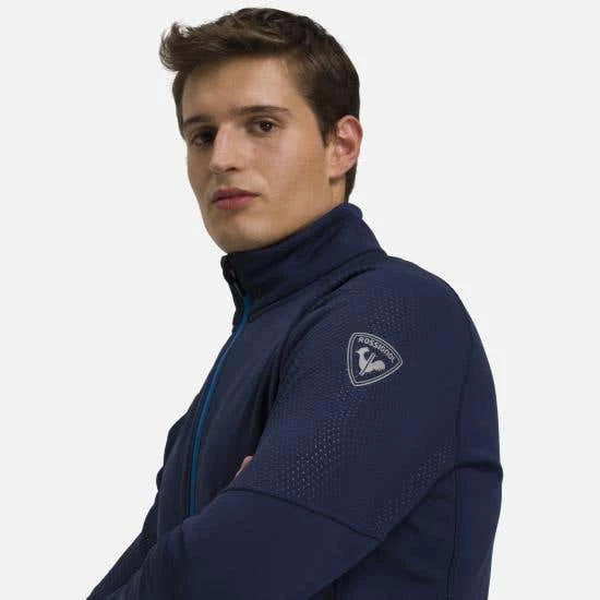 Rossignol T-Shirt & Tops Men's Classique Clim Layer BLUE 3 Rossignol T-Shirt & Tops Men's Classique Clim Layer BLUE - Image 3