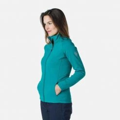 Rossignol T-Shirt & Tops Women's Classique Clim Layer BLUE -Alpine Ski Sales Store rliws02 745 rgb72dpi 03