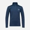 Rossignol T-Shirt & Tops Boys' Half-Zip Stretch Fleece Top BLUE