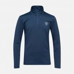 Rossignol T-Shirt & Tops Boys' Half-Zip Stretch Fleece Top BLUE