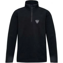 Rossignol T-Shirt & Tops Boys' Half-Zip Fleece Top BLACK -Alpine Ski Sales Store rliyl05 200 rgb72dpi 01 2