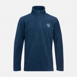 Rossignol T-Shirt & Tops Boys' Half-Zip Fleece Top BLUE