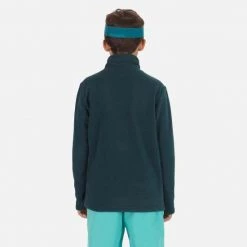 Rossignol T-Shirt & Tops Boys' Half-Zip Fleece Top BLUE -Alpine Ski Sales Store rliyl05 72c rgb72dpi 03