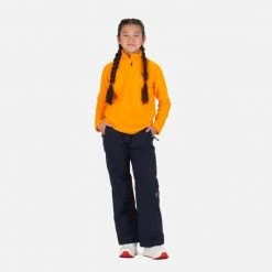 Rossignol T-Shirt & Tops Girls' Half-Zip Fleece ORANGE