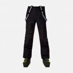 Rossignol Boys' Zip Ski Pants BLACK
