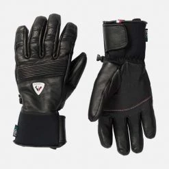 Rossignol Gloves & Mittens Men's Retro Leather IMPR Gloves BLACK
