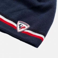 Rossignol Hats - Headwear & Scarves Men's Carl Beanie BLUE -Alpine Ski Sales Store rljmh04u 715 rgb72dpi 02 1
