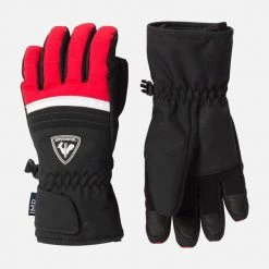 Rossignol Gloves & Mittens Juniors' Tech IMPR Gloves RED