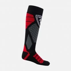 Rossignol Men's Wool And Silk Ski Socks RED -Alpine Ski Sales Store rlkmx12u 301 rgb72dpi 02