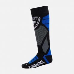 Rossignol Men's Wool And Silk Ski Socks BLUE