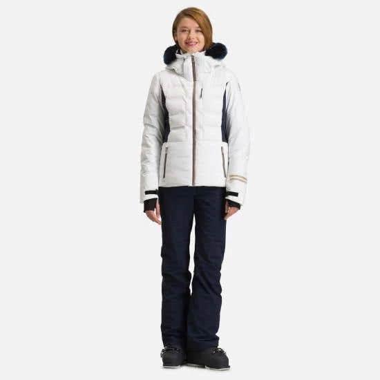 Rossignol Jackets Women's Depart Ski Jacket WHITE 2 Rossignol Jackets Women's Depart Ski Jacket WHITE - Image 2