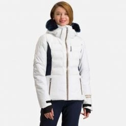 Rossignol Jackets Women's Depart Ski Jacket WHITE 5 Rossignol Jackets Women's Depart Ski Jacket WHITE -Alpine Ski Sales Store rlkwj04 a 100 rgb72dpi 02 1