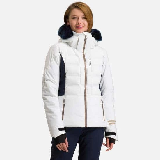 Rossignol Jackets Women's Depart Ski Jacket WHITE 3 Rossignol Jackets Women's Depart Ski Jacket WHITE - Image 3