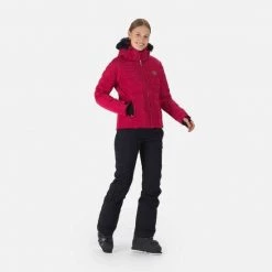 Rossignol Jackets Women's Rapide Pearly Ski Jacket PINK PURPLE