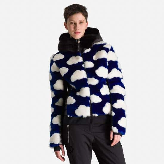 Rossignol Jackets JCC Women's Teddy Down Jacket BLUE 2 Rossignol Jackets JCC Women's Teddy Down Jacket BLUE - Image 2