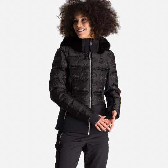 Rossignol Jackets JCC Women's Twins Down Jacket BLACK 2 Rossignol Jackets JCC Women's Twins Down Jacket BLACK - Image 2