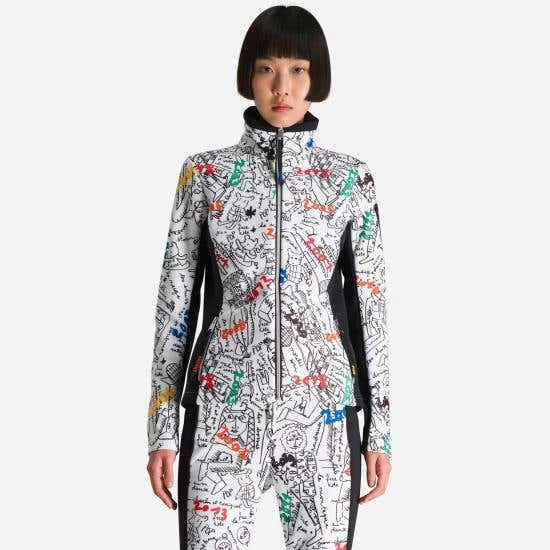 Rossignol Jackets JCC Women's Brady Printed Soft Jacket MULTI 2 Rossignol Jackets JCC Women's Brady Printed Soft Jacket MULTI - Image 2