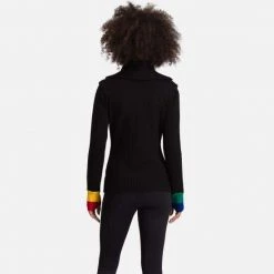 Rossignol T-Shirt & Tops JCC Women's Kimo Half Zip Sweater BLACK -Alpine Ski Sales Store rlkwo04 200 rgb72dpi 03