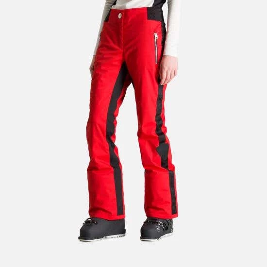 Rossignol JCC Women's Stellar Ski Pants RED 3 Rossignol JCC Women's Stellar Ski Pants RED - Image 3
