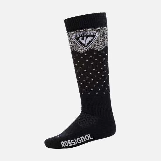 Rossignol Women's Sportchic Ski Socks BLACK 1 Rossignol Women's Sportchic Ski Socks BLACK