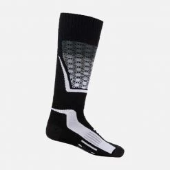 Rossignol Women's Wool And Silk Ski Socks BLACK -Alpine Ski Sales Store rlkwx11u 200 rgb72dpi 02