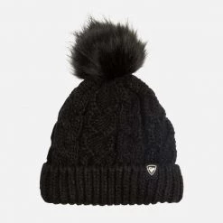 Rossignol Hats - Headwear & Scarves Girls' Bony Fur Beanie BLACK