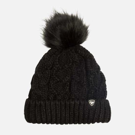 Rossignol Hats - Headwear & Scarves Girls' Bony Fur Beanie BLACK 1 Rossignol Hats - Headwear & Scarves Girls' Bony Fur Beanie BLACK