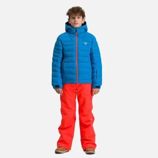 Rossignol Jackets Boys' Rapide Ski Jacket BLUE 1 Rossignol Jackets Boys' Rapide Ski Jacket BLUE