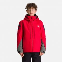 Rossignol Jackets Boys' Ski Jacket RED 5 Rossignol Jackets Boys' Ski Jacket RED -Alpine Ski Sales Store rlkyj08 a 301 rgb72dpi 02 1