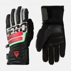 Rossignol Gloves & Mittens Men's Hero Race Leather IMP'R Ski Gloves BLACK