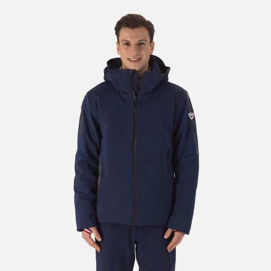 Rossignol Jackets Men's Softshell Flat Ski Jacket BLUE 3 Rossignol Jackets Men's Softshell Flat Ski Jacket BLUE - Image 3