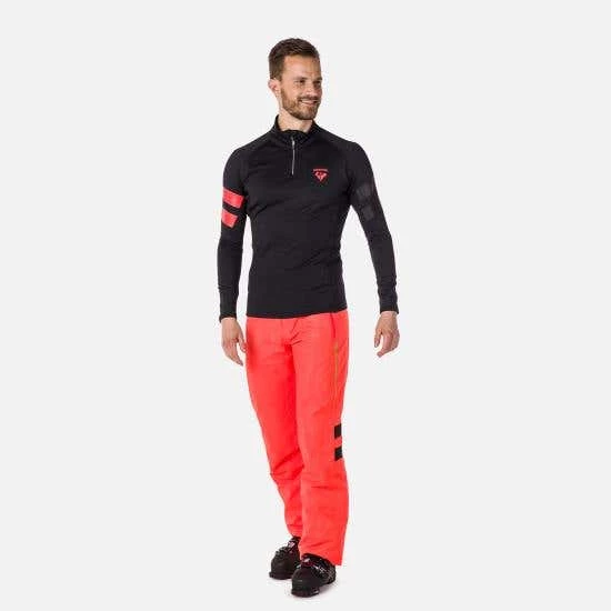 Rossignol T-Shirt & Tops Men's Classique Hero Half-Zip Fleece Top BLACK 2 Rossignol T-Shirt & Tops Men's Classique Hero Half-Zip Fleece Top BLACK - Image 2