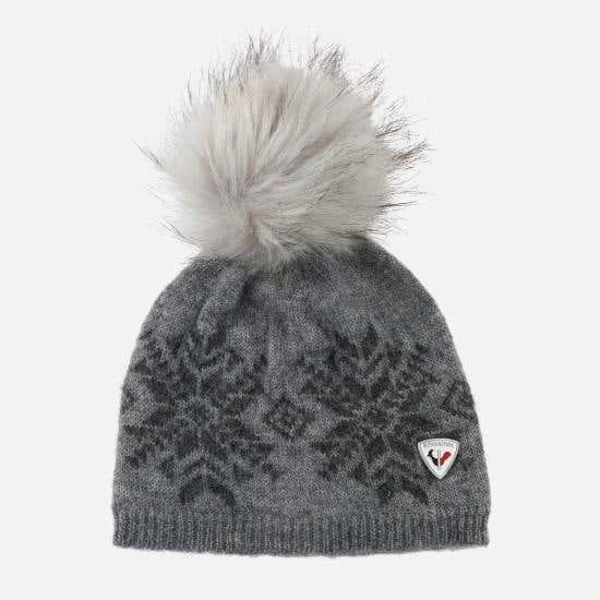 Rossignol Hats - Headwear & Scarves Women's Snowflake Beanie GREY 1 Rossignol Hats - Headwear & Scarves Women's Snowflake Beanie GREY