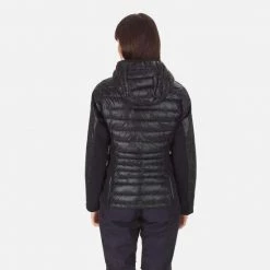 Rossignol Jackets Women's SKPR Hybrid Light Jacket BLACK -Alpine Ski Sales Store rllwj05 200 rgb72dpi 03