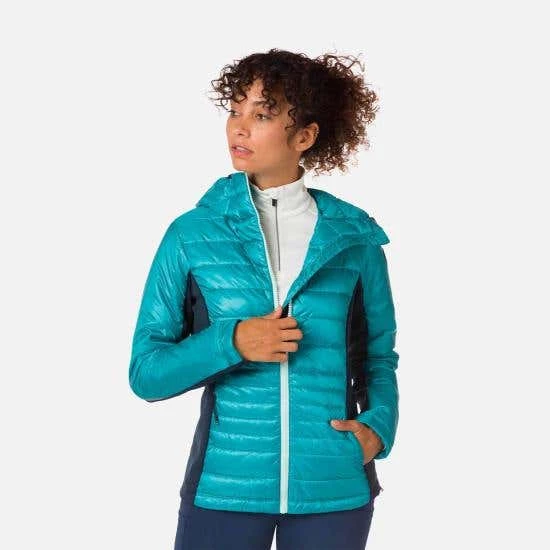 Rossignol Jackets Women's SKPR Hybrid Light Jacket BLUE 2 Rossignol Jackets Women's SKPR Hybrid Light Jacket BLUE - Image 2