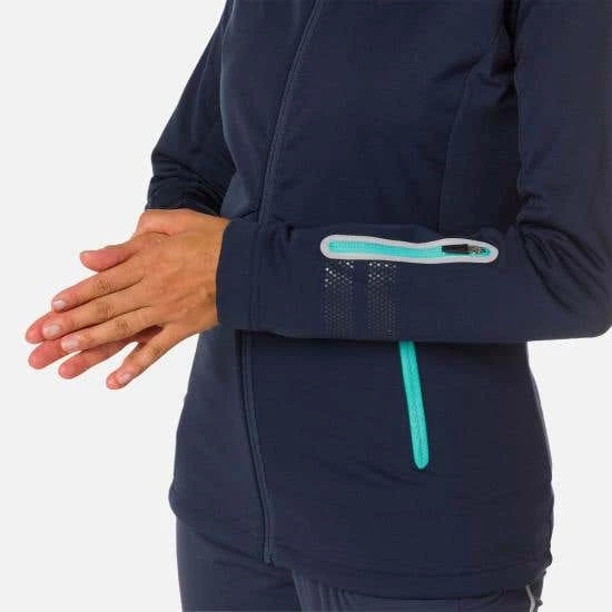 Rossignol Jackets Women's Soft-Shell Jacket BLUE 4 Rossignol Jackets Women's Soft-Shell Jacket BLUE - Image 4