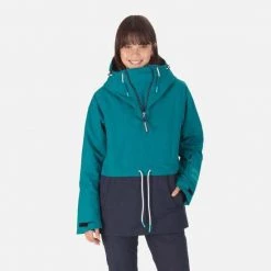 Rossignol Jackets Women's SKPR Anorak BLUE 5 Rossignol Jackets Women's SKPR Anorak BLUE -Alpine Ski Sales Store rllwj10 a 745 rgb72dpi 02