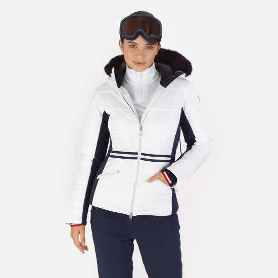 Rossignol Jackets Women's ROC Ski Jacket WHITE 2 Rossignol Jackets Women's ROC Ski Jacket WHITE - Image 2