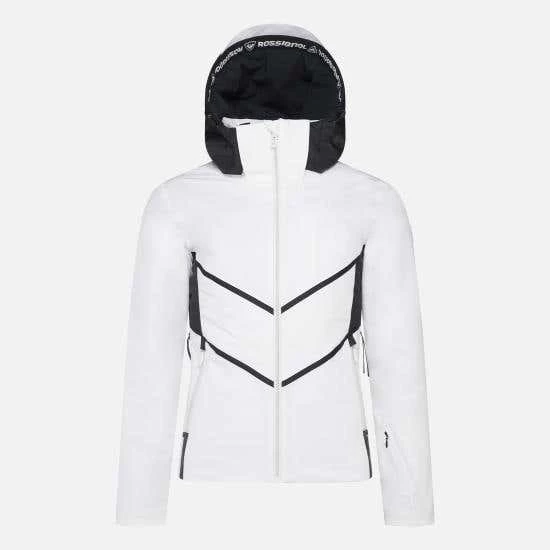 Rossignol Jackets Women's React Merino Ski Jacket WHITE 1 Rossignol Jackets Women's React Merino Ski Jacket WHITE