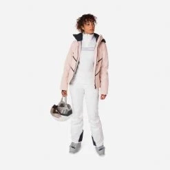 Rossignol Jackets Women's React Merino Ski Jacket PINK PURPLE