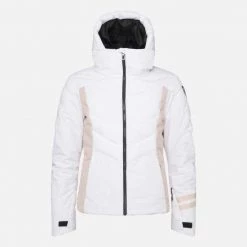Rossignol Jackets Women's Courbe Optic Ski Jacket WHITE