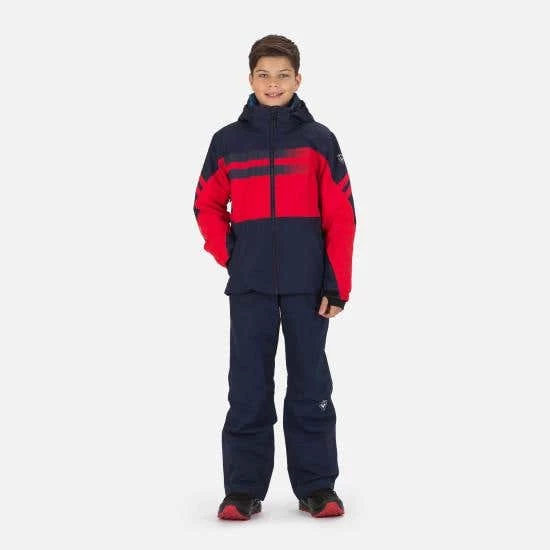 Rossignol Jackets Boys' Course Ski Jacket BLUE 1 Rossignol Jackets Boys' Course Ski Jacket BLUE